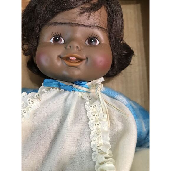 Horsman Happy Baby African American Doll In Original Box Laughing #4449 VTG RARE - Picture 8 of 12